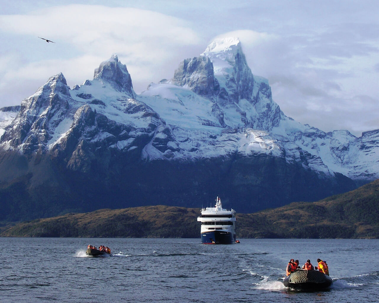 Croisières en Argentine, Australis, zodiack